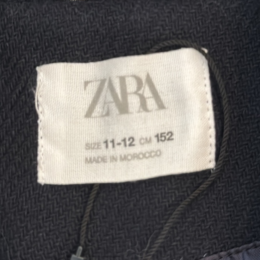 Boys Girls zara peacoat. Size 11-12 - Picture 2 of 3